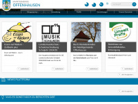 offenhausen.at Webseite Vorschau