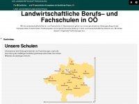 ooe-landwirtschaftsschulen.at Webseite Vorschau