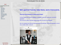 cafecinematograph.at Webseite Vorschau
