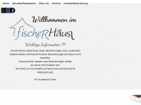 fischerhaeusl.at Webseite Vorschau