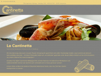 cantinetta.at Webseite Vorschau