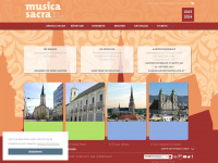 musicasacra.at Webseite Vorschau