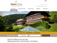 salzburg-abtenau.at Webseite Vorschau