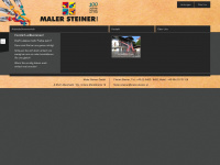 maler-steiner.at Webseite Vorschau