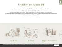 boegrainhof.at Webseite Vorschau