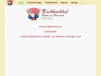 eschbachhof.at Webseite Vorschau