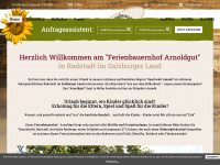 arnoldgut.at Webseite Vorschau