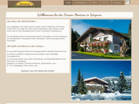 pension-montana.at Webseite Vorschau