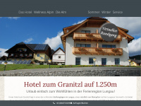 granitzl.at Webseite Vorschau