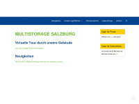 multistorage.at Webseite Vorschau