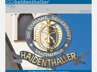haidenthaller.at Webseite Vorschau