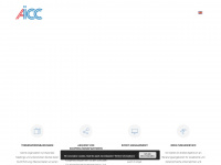 aicc.at Webseite Vorschau