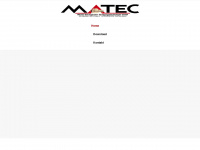 matec.at Webseite Vorschau