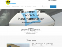 fahrschule-hausmannstaetten.at Webseite Vorschau