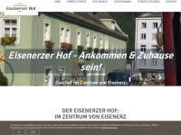eisenerzerhof.at Webseite Vorschau