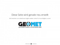 geomet.at Webseite Vorschau