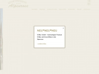 alpenrose-rohrmoos.at Webseite Vorschau