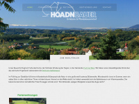 hoadnbauer.at Webseite Vorschau