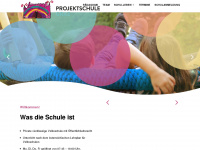 projektschule-graz.at Webseite Vorschau