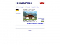 haus-johansson.at Webseite Vorschau