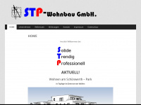 stp-wohnbau.at Webseite Vorschau