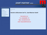 mariner.at Webseite Vorschau