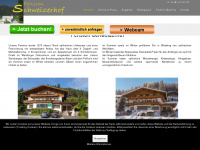 schweizerhof-waidring.at Webseite Vorschau