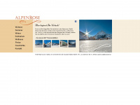 alpenrose-galtuer.at Webseite Vorschau
