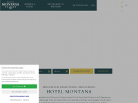 hotelmontana.at Webseite Vorschau