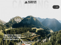 nationalpark-camping-kals.at Webseite Vorschau