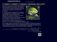 radartutorial.eu Webseite Vorschau