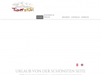 tuxerstuebl.at Webseite Vorschau