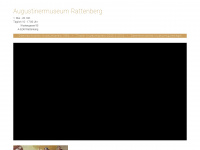 augustinermuseum.at Webseite Vorschau