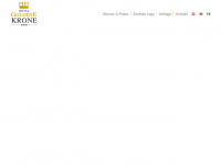 goldene-krone.at Webseite Vorschau