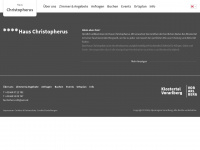 christopherus.at Webseite Vorschau