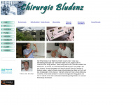 chirurgie-bludenz.at Webseite Vorschau