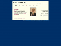 wieshofer.at Webseite Vorschau