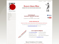 karate-kurse.at Webseite Vorschau