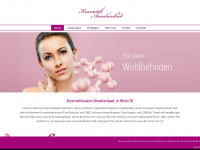 kosmetik-amalienbad.at Webseite Vorschau