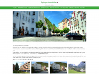 springer-immobilien.at Webseite Vorschau