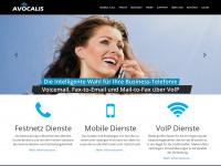 avocalis.at Webseite Vorschau