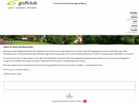 golfclub-amstetten.at Webseite Vorschau