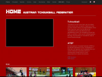 tchoukball.at Webseite Vorschau