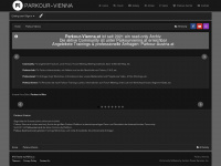 parkour-vienna.at Webseite Vorschau