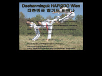 hapkido-wien.at Webseite Vorschau