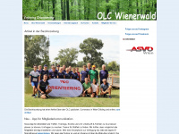 olc-wienerwald.at Webseite Vorschau