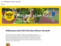 hsv-marathon-wn.at Webseite Vorschau