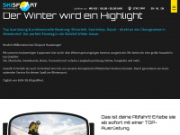skisport-hausberger.at Webseite Vorschau
