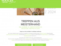 traxler-treppen.at Webseite Vorschau