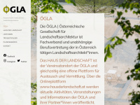oegla.at Webseite Vorschau